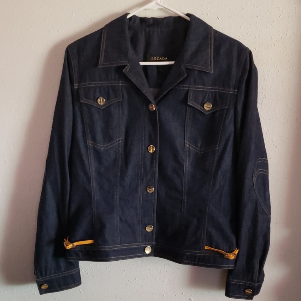 ESCADA DARK DENIM JACKET